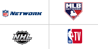 NFL Network, MLB Network, NHL Network, NBA TV